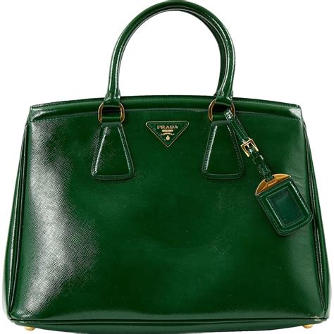 prada green leather handbag|authentic Prada handbags.